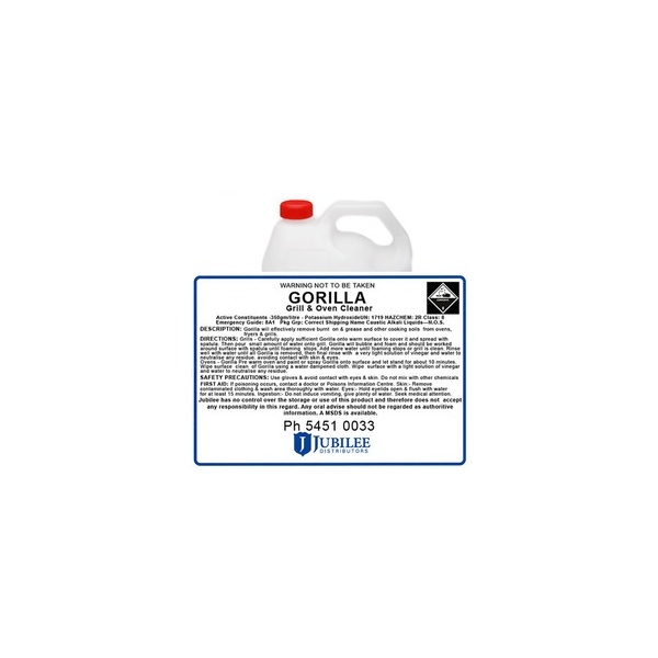 Gorilla Oven &amp; Grill Cleaner 5L, Sampson