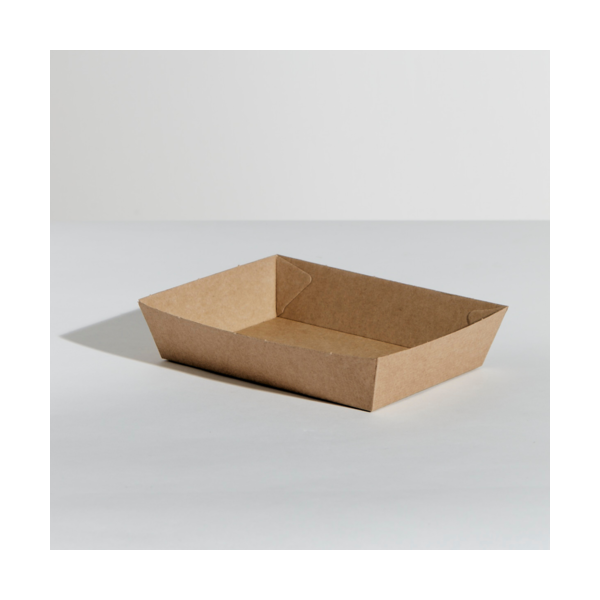 Food Tray #4 Kraft Pin 50/5