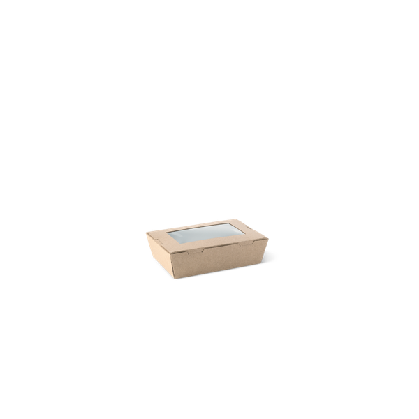 Lunch Box - Small Kraft with Window Det 50/4