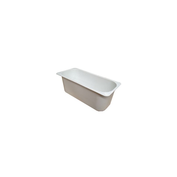 Rectangle Container - 5L Ice Cream Tray White PIP