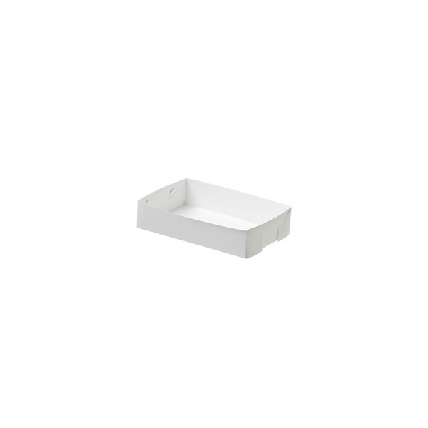 Cake Tray - Medium White 220x150x50mm GP 200