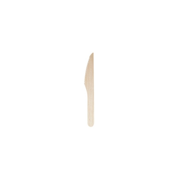 Cutlery - Wooden Knife 100/10 Byg