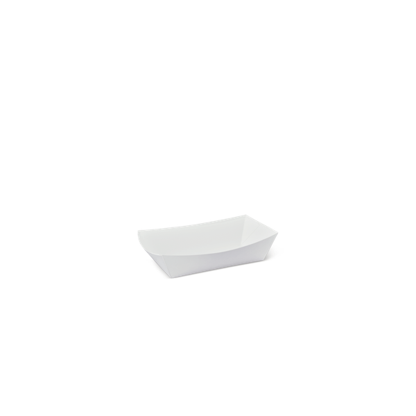 Food Tray - #4 White 250/2