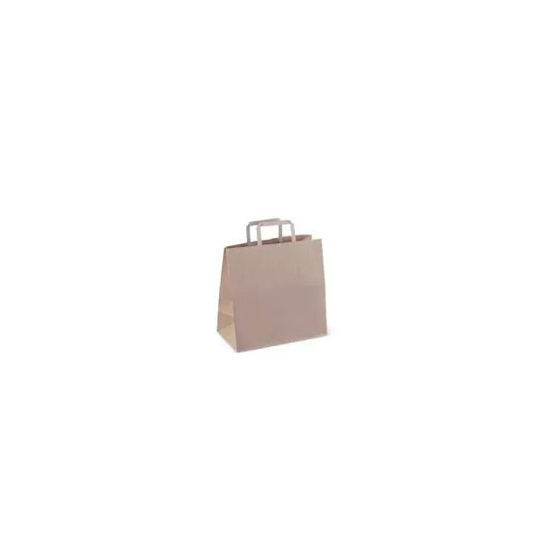 Paper Carry Bag - 280x275x150mm Flat Fold Handle #5 250 Pron