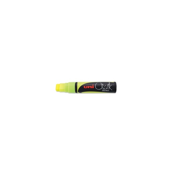 Chalk Marker Pen - 15mm Fluo Yellow Uni