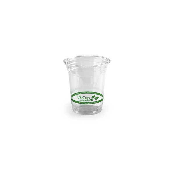 Clear Cup - 420ml/14oz Green Stripe Bio 50/20