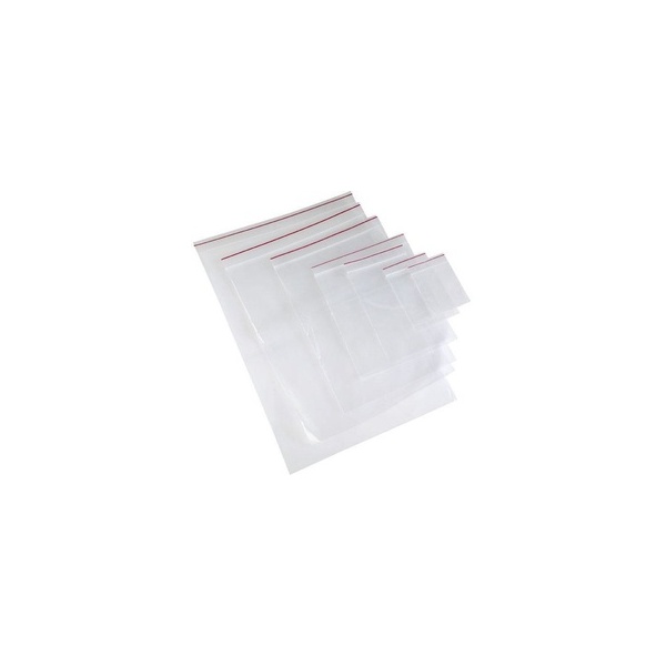 Plastic Bag - 6x3.5&quot; Resealable Huh 100/10