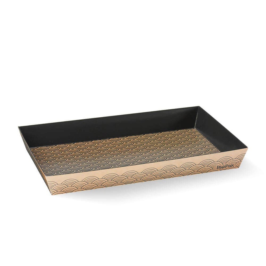 Sushi Tray - Large 190x110mm BioBoard Bio 50/6