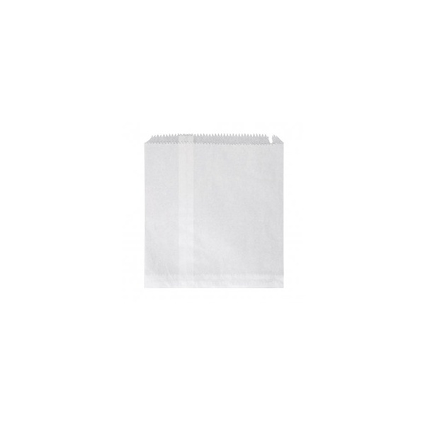 Paper Bag - #4 White Flat 280x235 Pac Tr 500