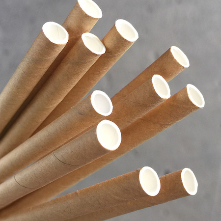 Regular Paper Straw - Kraft