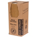 Regular Paper Straw - Kraft