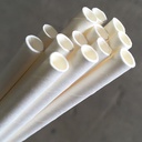 White Paper Straw - White 200mm x 6mm