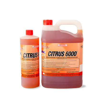 CITRUS 6000 Concentrated Cleaner/Degreaser 5L