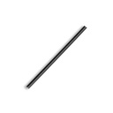 Cocktail Straw - Black 6mmx135mm