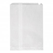 White Paper Bag #6 Flat
