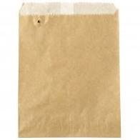 Greaseproof Brown Paper Bag #3 Flat DP