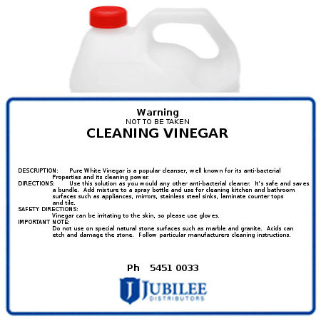 Cleaning Vinegar 20L