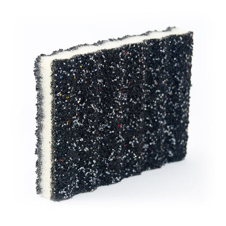 Double Sided Black Scourer Red