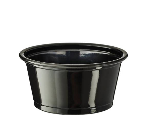 Sauce Cup - 60ml Black MPM 250/10