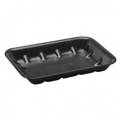 Foam Tray - Black, Deep, 7x5