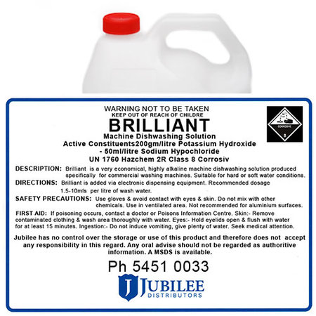 Dishwash Brilliant Auto Solution 5L