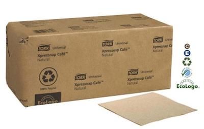 Napkin Tork Xpress Cafe for Dispenser N10 1 Ply Natural JSH 500/12