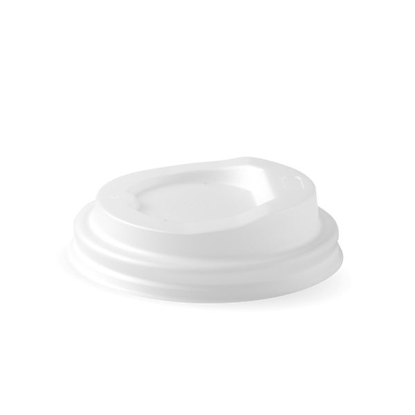 Coffee Cup Lid White 4oz/62mm PLA