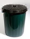 Rubbish Bin with Lid 73L