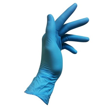 Gloves - Blue, Powder-Free, Medium Bon