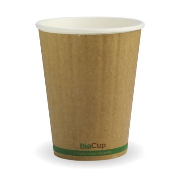 Coffee Cup - 12oz Double Wall Kraft Bio 50/10