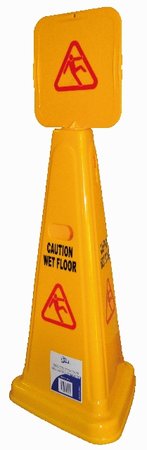 Caution Sign - Wet Floor, Large Cone