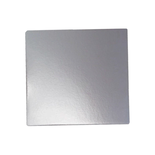 Cake Base - 6&quot; Silver Square DP 50