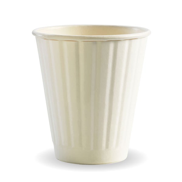 Coffee Cup - 8oz Double Wall Kraft (90mm) Bio