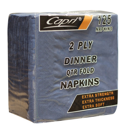 Dinner Napkin 2 Ply Capri Dark Blue FPA 125/8