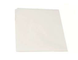 Greaseproof Lunch Wrap - White, 200x220mm, 30gsm