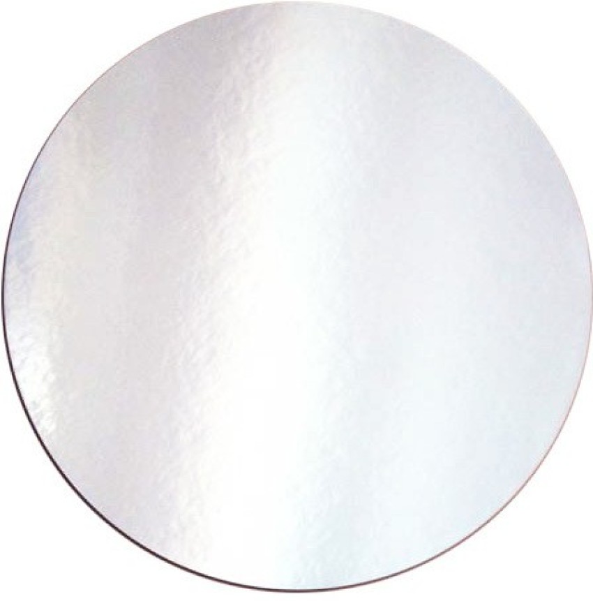 Cake Base - 12&quot; Silver Round DP 50