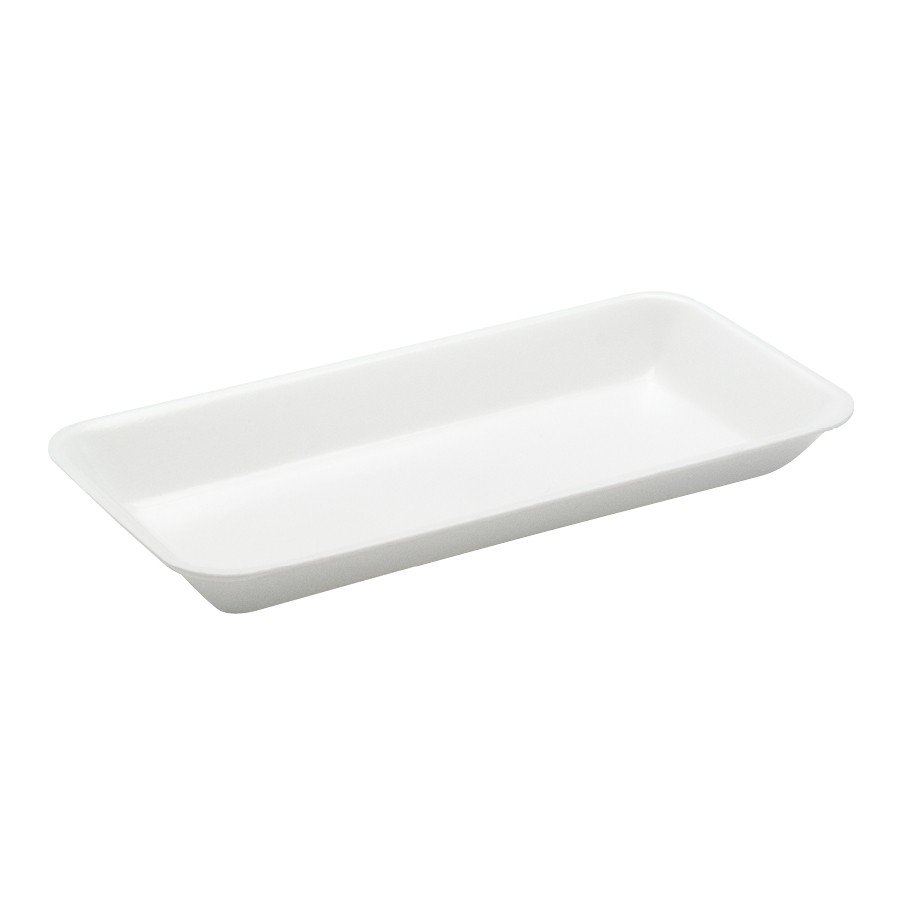 Foam Tray - White, Deep, 11x5