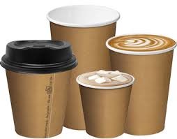 Coffee Cup Single Wall Kraft 12oz