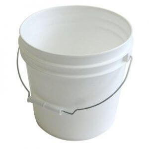 Plastic Bucket with Lid 10L