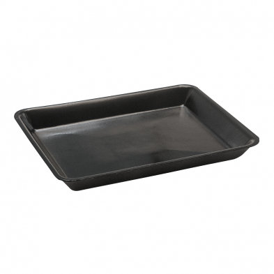 Foam Tray - Black, Deep, 11x9