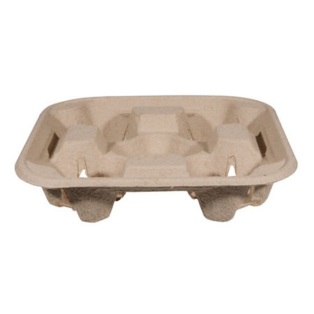 Cup Tray - 4 Moulded Bio 75/4