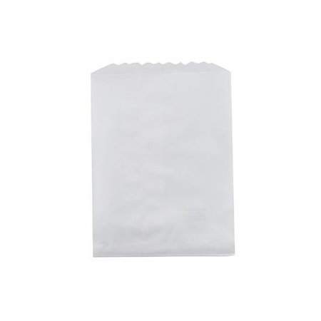 White Paper Bag #1/2 Flat