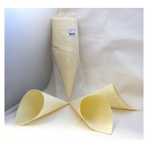 Food Cones - Wooden, 9x23cm