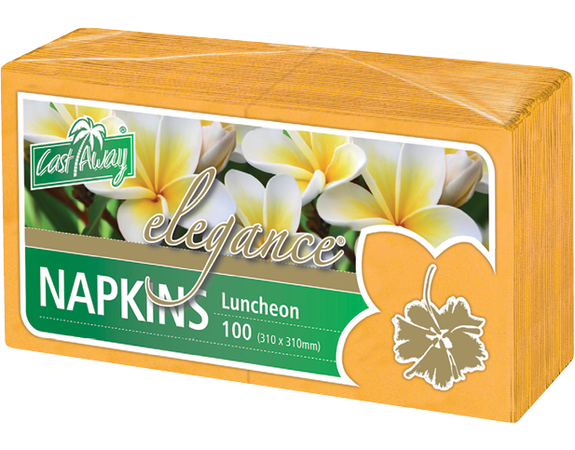 Napkin Lunch 2 Ply Gold Elegance MPM 100/10