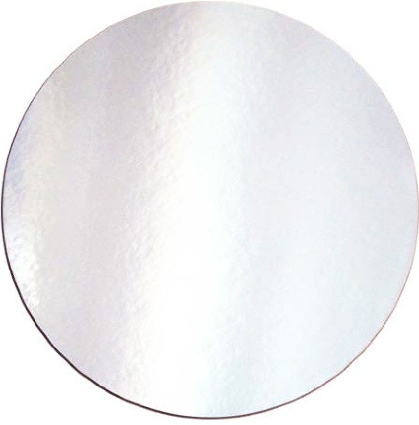 Cake Base - 7&quot; Silver Round DP 50