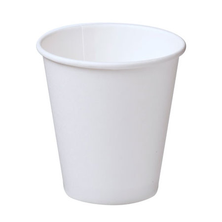 Coffee Cup Single Wall White 08oz
