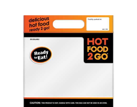 Hot Chicken Resealable Carry Bag - Small
