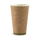 [BCK-16-GS] Coffee Cup Single Wall Kraft 16oz