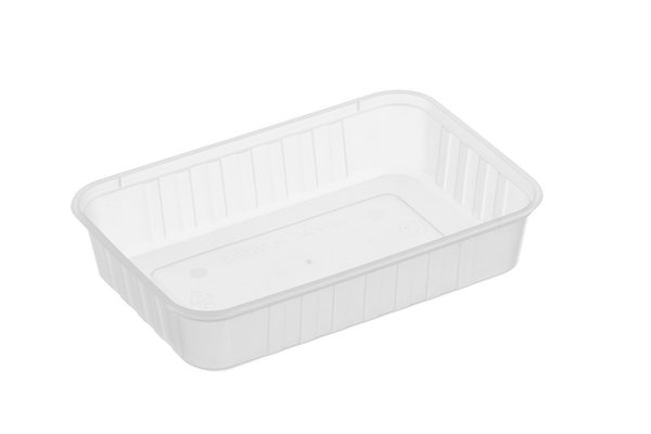 Rectangle Container 500ml - Heavy Duty, Ridged, Genfac
