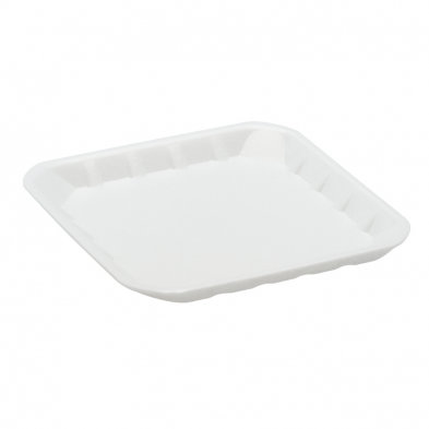 Foam Tray - White, Flat, 5x5